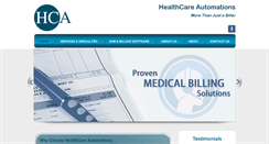 Desktop Screenshot of healthcareautomations.net